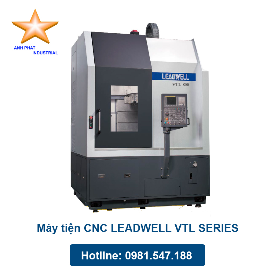 Máy tiện CNC VTL-800M LeadWell