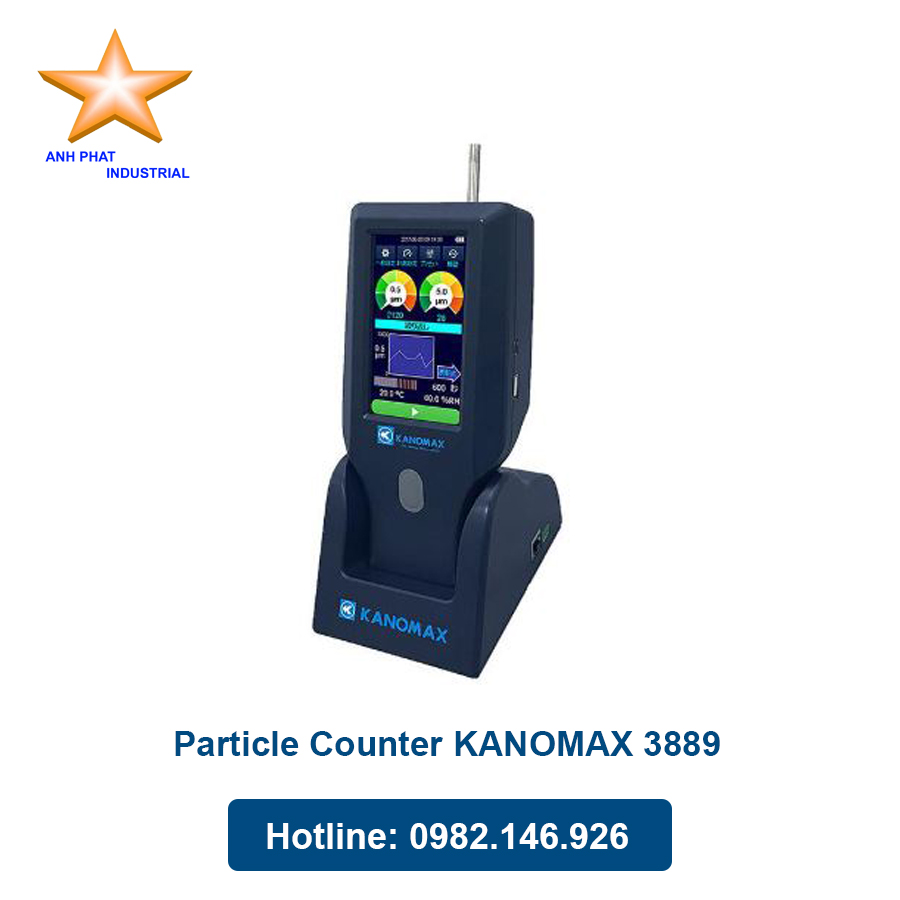Máy đếm hạt bụi Particle Counter KANOMAX 3889