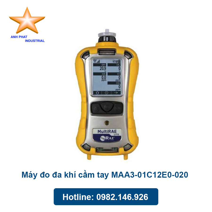 MultiRAE Lite là dòng máy dò khí đa năng (multi-gas monitor) do Honeywell RAE Systems sản xuất