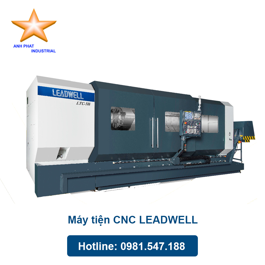 Đặc điểm và thông số kỹ thuật của máy tiện Leadwell