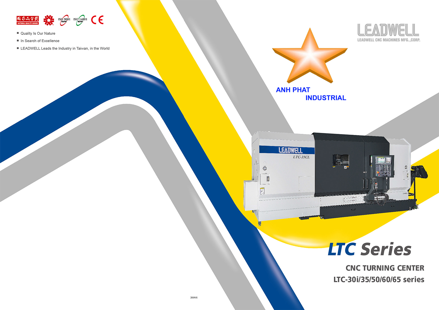 máy tiện CNC LTC-35LY-Leadwell (Đài Loan)