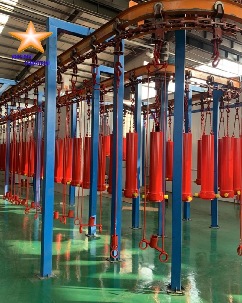 Cung cấp  dây chuyền sơn tự động chất lượng cao cho khách hàng đạt chuẩn